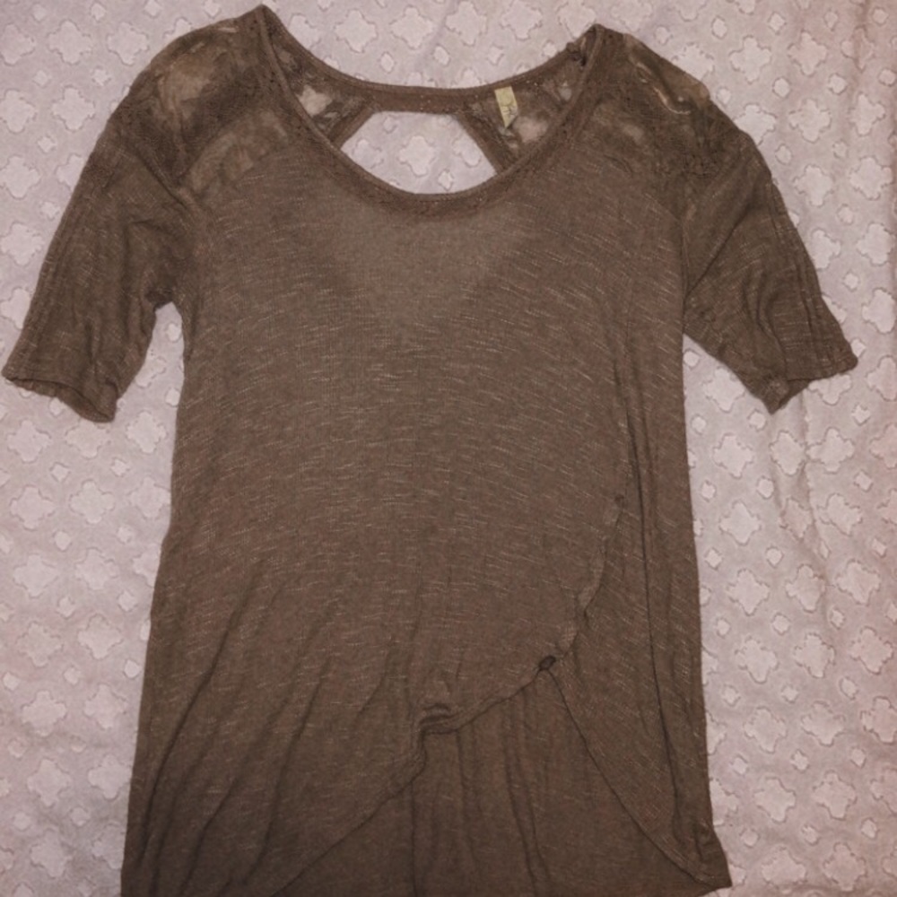 Free People crochet top blouse